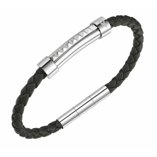 Men's Bracelet Police PEAGB0001413 Leather 18 cm