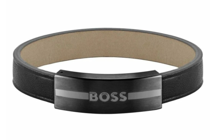 Men's Bracelet Hugo Boss 1580490M Leather 20 cm