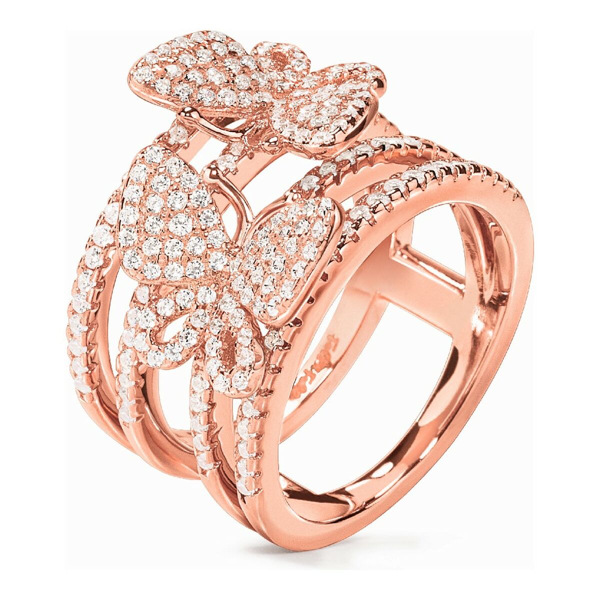 Ladies' Ring Folli Follie 3R17S086RC 12