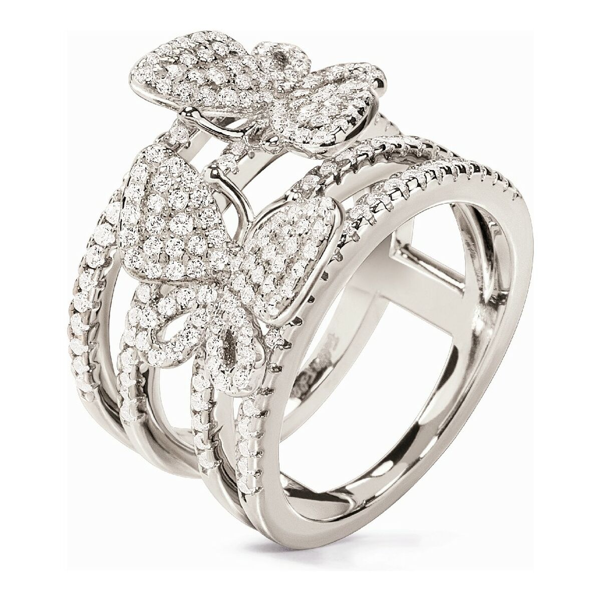 Ladies' Ring Folli Follie 3R17S086C 12
