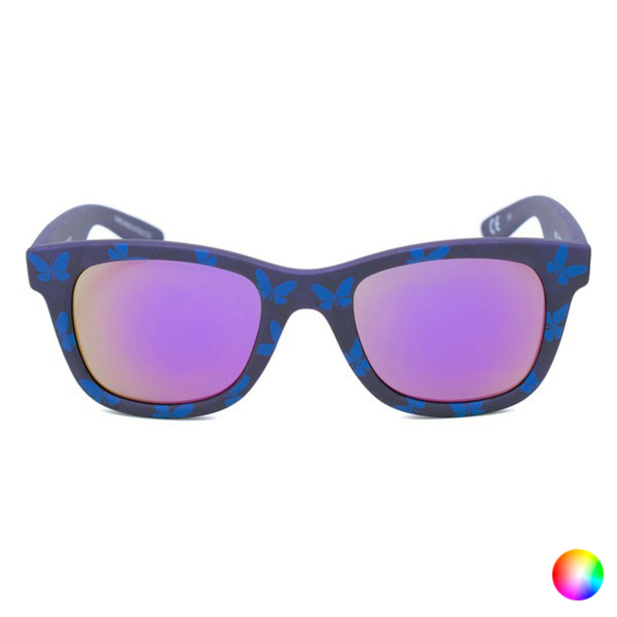 Ladies' Sunglasses Italia Independent 0090T-FLW Brown