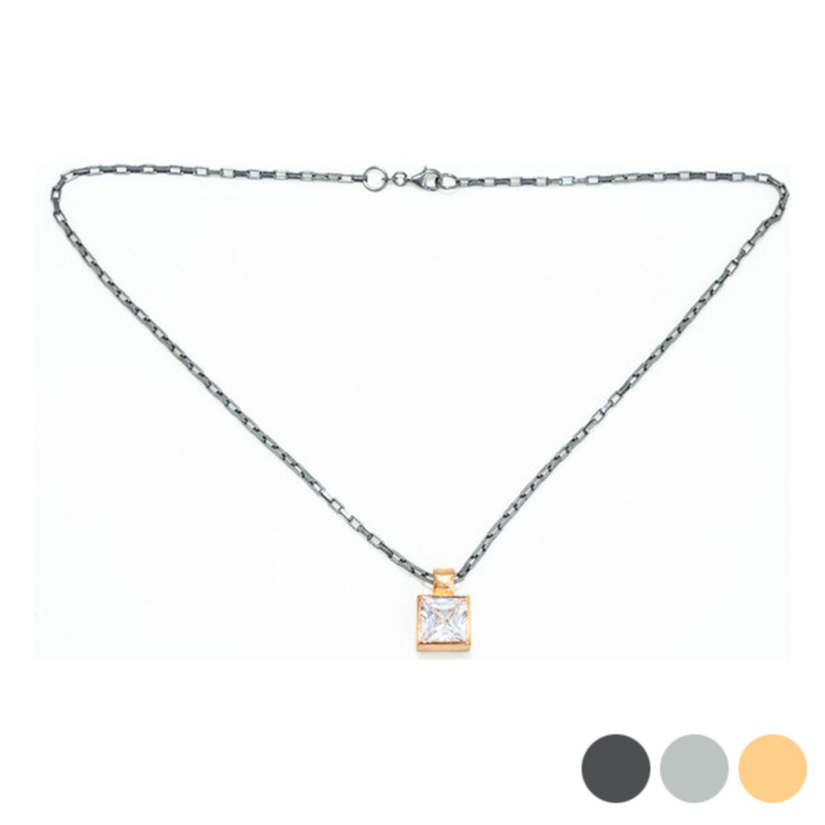 Ladies'Necklace Demaria DMC6110289 (45 cm) Rose Gold