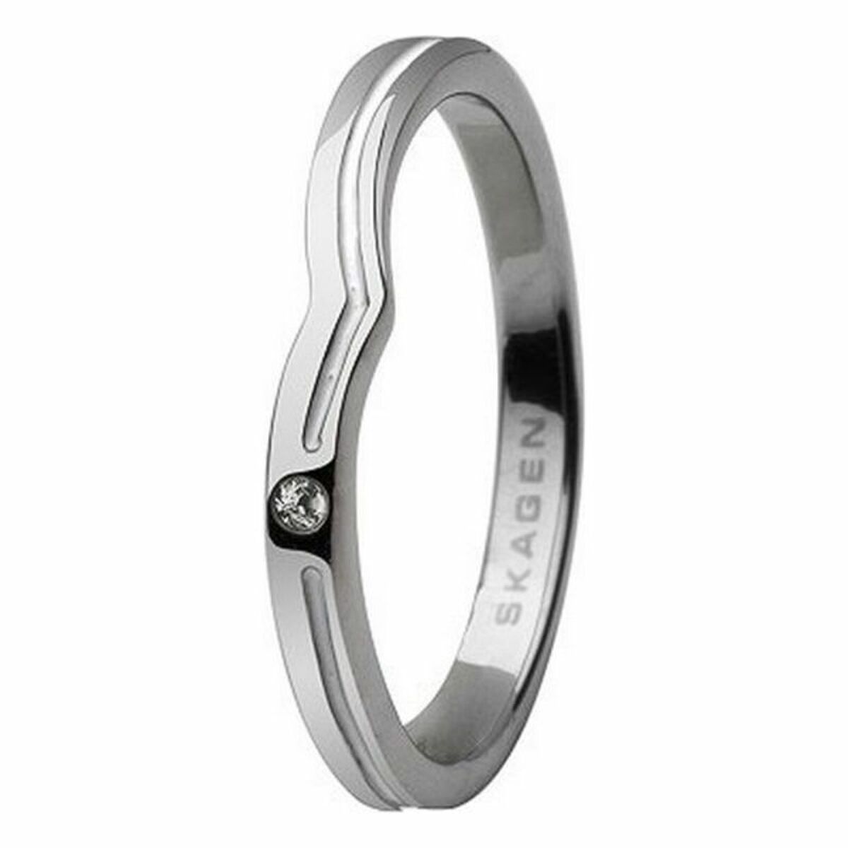 Ladies' Ring Skagen JRSW018SS 10