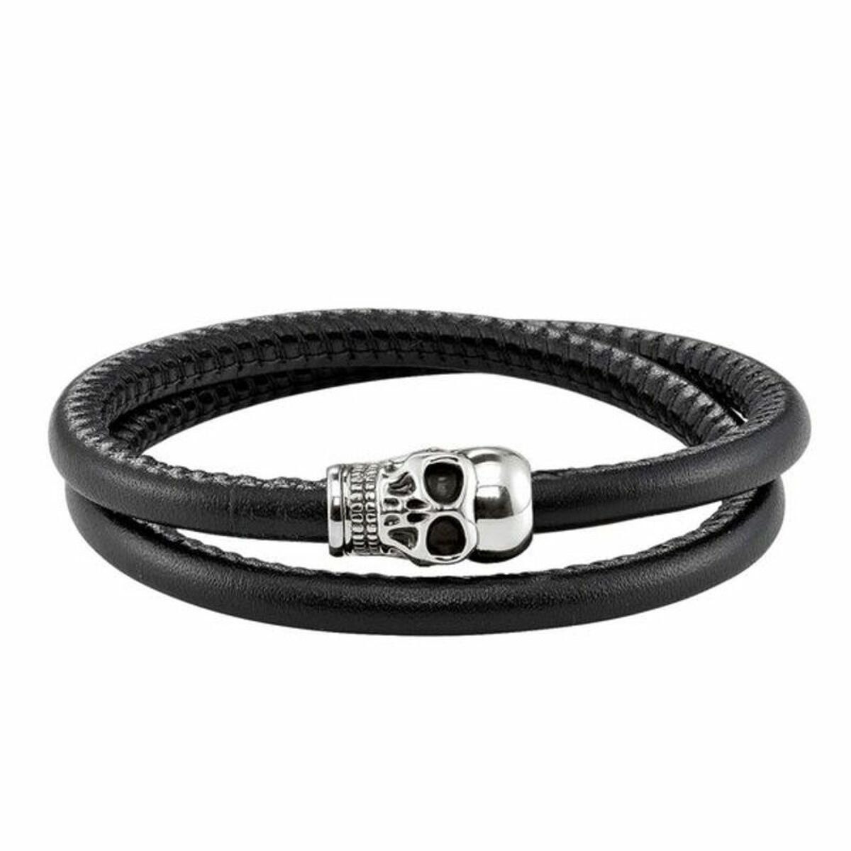 Unisex Bracelet Thomas Sabo UB0010-825-11 Silver Black 15 cm 17 cm