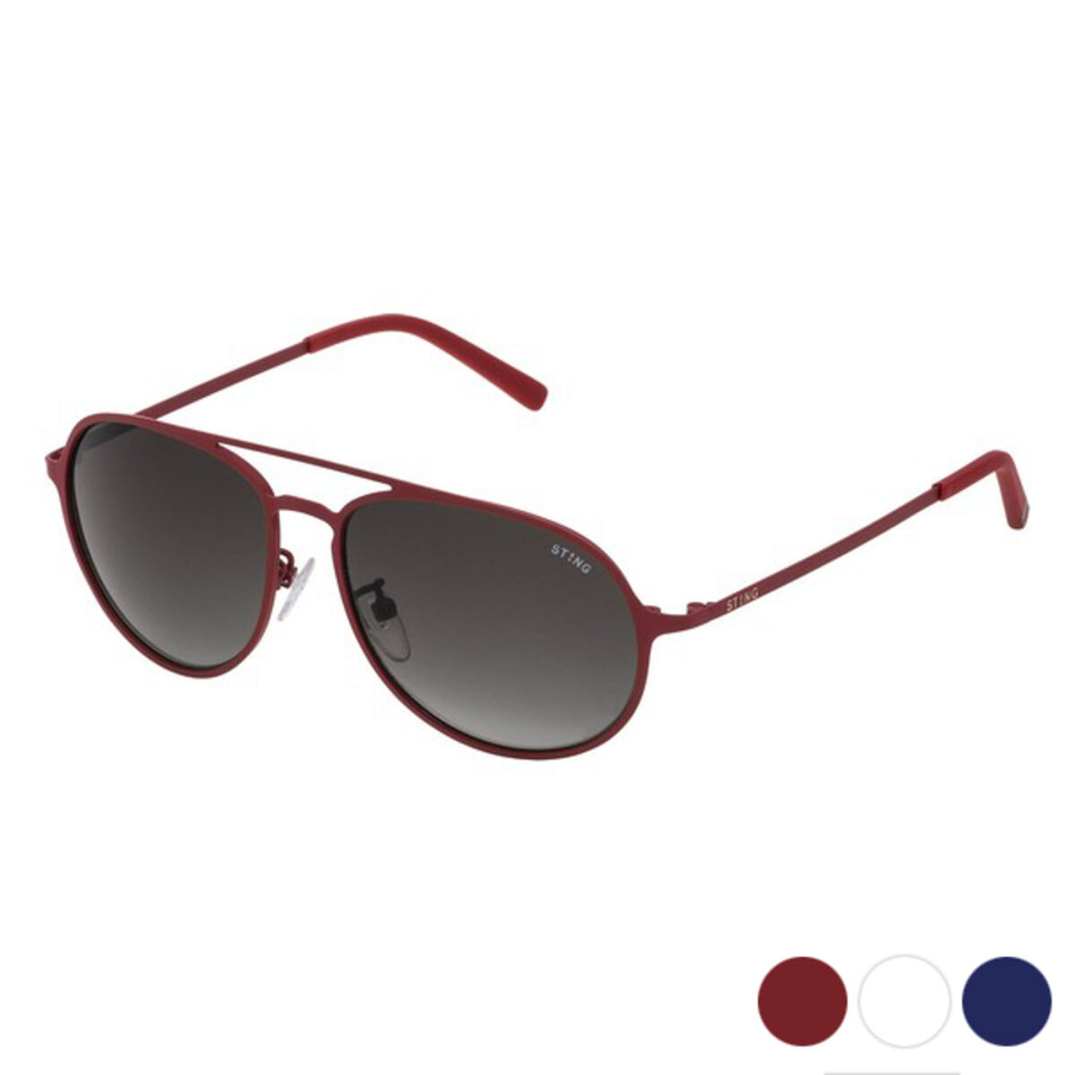 Men's Sunglasses Sting Ø 55 mm White