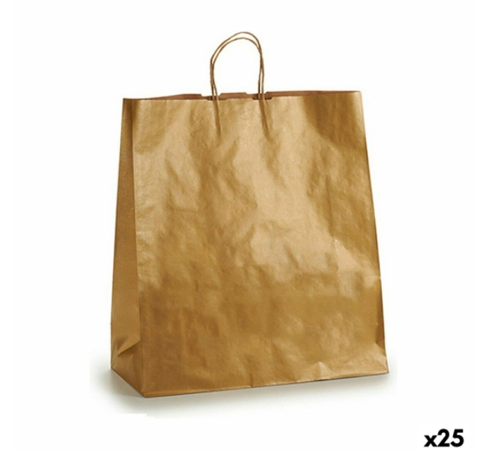 Paper Bag Pincello 46491-ORO Golden 46 x 16 x 60 cm (25 Units)